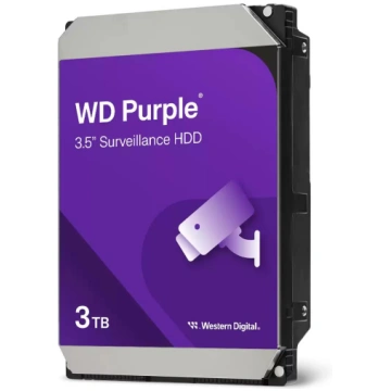 HDD|WESTERN DIGITAL|Purple| 3 TB|l ATA III|Buffer 