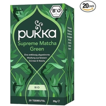 Pukka Organic Herbal Tea "Supreme Matcha Green", z