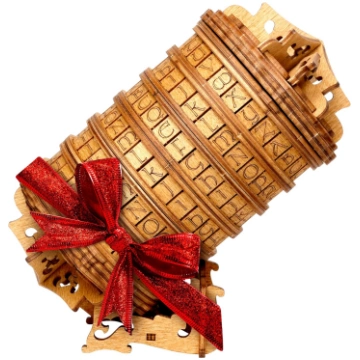 Cryptex Wood Secret Gift Box