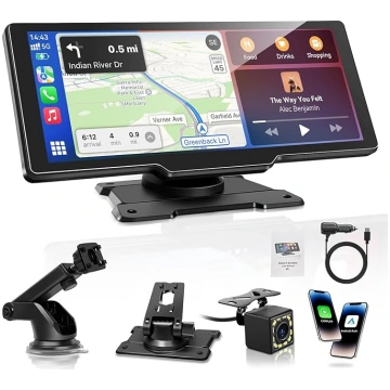 Carpeer CarPlay & Android Car Display Auto Stereo,