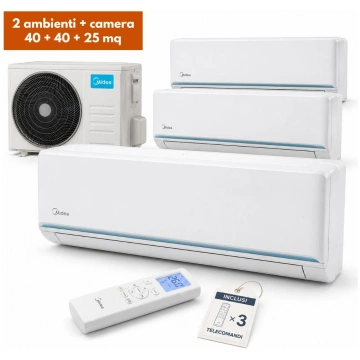 Midea Evolution Trial Split 8,5 kW per 2 soggiorni