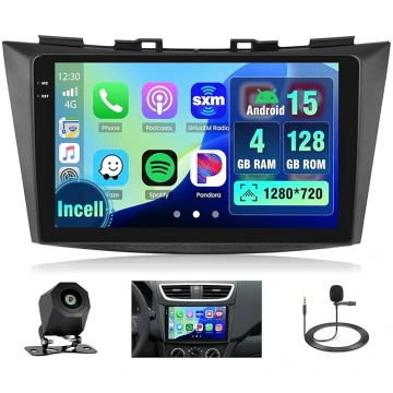 4+128G Android auto radio ar ekrānu Suzuki Ertiga