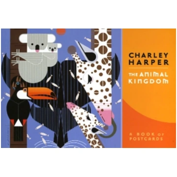 Charley Harper the Animal Kingdom Book of Postcard