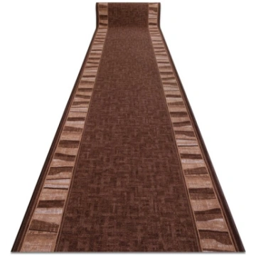 Neslīdošs paklājs LINEA brūns 100cm Rugsx
