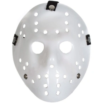 Maska Jason Voorhees Freddy 1, balta
