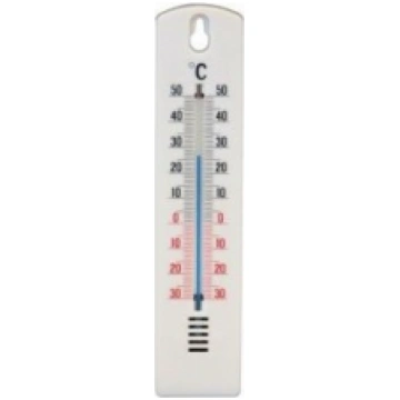 Termometrs istabas balts plastm.20cm 180205521