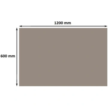 Laminēta kokskaidu galda virsma 1200x600x25mm Cong
