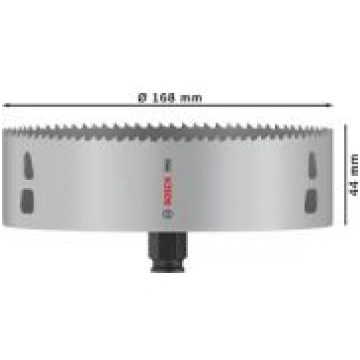 168 mm PRO caurumzāģis PC Plus Multi Material 2608
