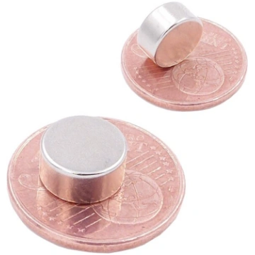 Brudazon 10 mini disku magnēti 10 x 5 mm N52 spēcī
