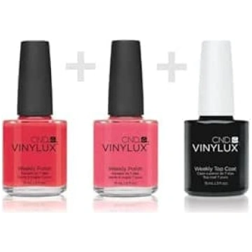 Tequila Sunrise Pack - CND VINYLUX LOBSTER ROLL Or