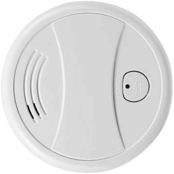 Spring Smart WiFi Photoelectric Smoke Detector, Wh