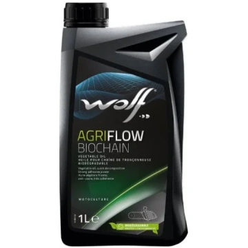 WOLF AGRIFLOW BIOCHAIN 1L motorzāģu ķēdes eļļa