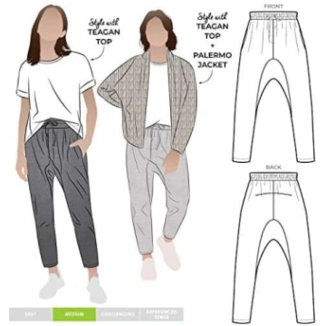 Style Arc šūšanas modelis - Palermo trikotāžas bik