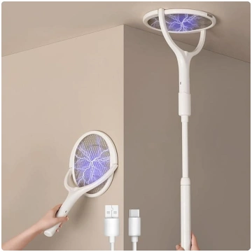 2-Pack rotējošās galvas uzlādējams elektriskais mu