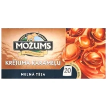 Tēja MOŽUMS Krējuma karameļu, 20 maisiņi 90049_91
