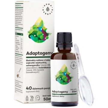 AURA HERBALS Adaptogēni - bakopa, antrahinons, ašv