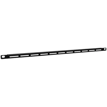 19" Rackmount cable Lacing bar with cable tie slot