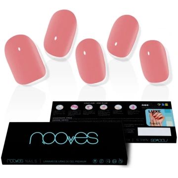 Nooves Láminas De Uñas De Gel Dusty Rose Premium G