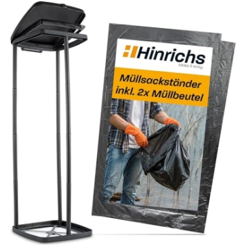 Hinrichs atkritumu maisu statīvs 120 L Augstumā re