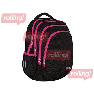 Mugursoma St.Right Black Gliiter BP6, 23 L