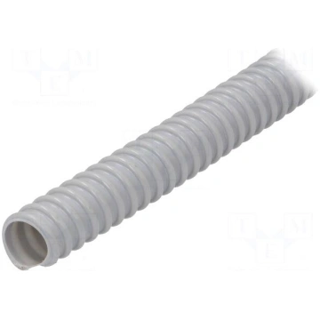 Protective tube | Size: 16 | PVC | grey | L: 30m |