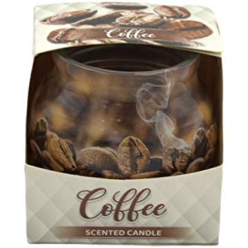 Svece stikla traukā aromātiska 70g.(Admit)Coffee