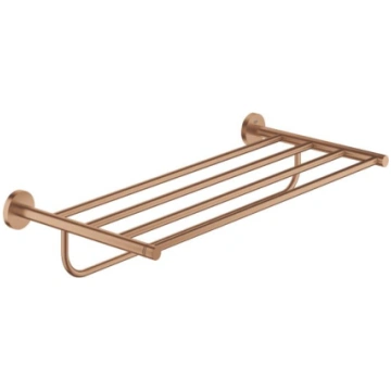 Grohe dvieļu plaukts Essentials New, brushed warm 