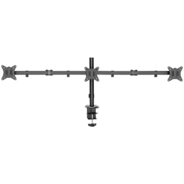 Deltaco Triple Desk Mount, 13-27"", black - Monito