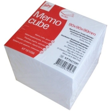 Piezīmju papīra kubs College 90x90mm, 1000 lapas, 