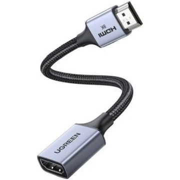 „Ugreen“ HDMI–HDMI kabelis, 0,15 m, melns (15518)