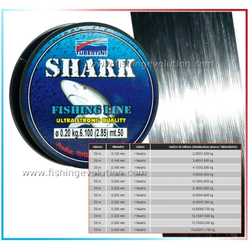 Nylon Shark 50 Mt Tubertini