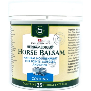 HERBAMEDICUS Šveices zirgu balzāms atvēsinošais 25