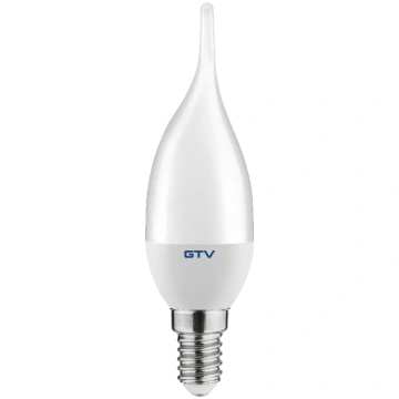 LED spuldze E14, C30L, 6 W, 520 lm, 4000K, AC180-2