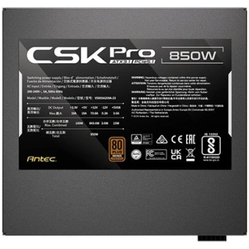 Antec Netzteil CSK 850 PRO EC 80+B 850W ATX3.1/GEN