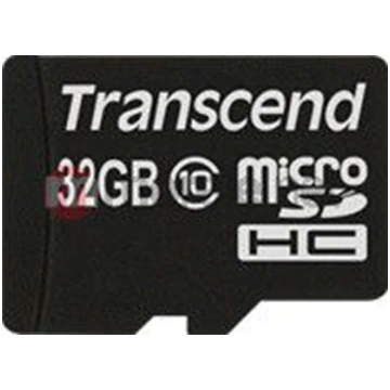 SD microSD Card 32GB Transcend SDHC Class10 w/adap