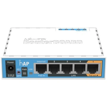 Mikrotik hAP White Power over Ethernet (PoE)