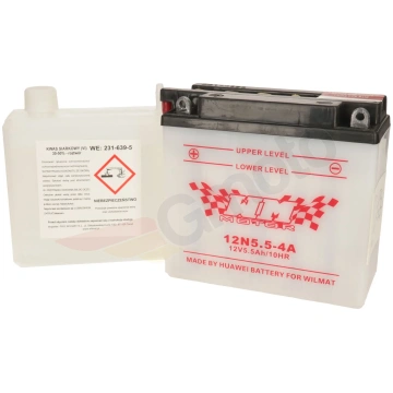 WM Motor standarta akumulators 12N5.5-4A 12V 5.5Ah