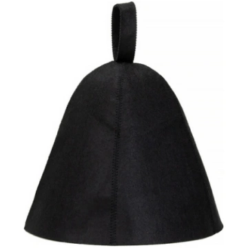 Pirts cepure Classic 26x34cm melna