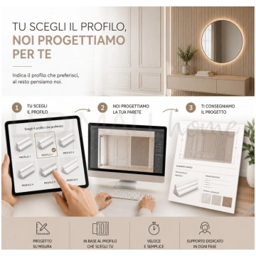 Schema Posa e Calcolo Materiali su Misura 2D ( No 