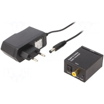Digital-to-analog converter | Input: RCA socket,To