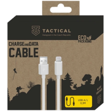 Tactical Smooth Thread USB-A/Lightning Cable 0.3m 