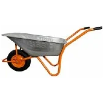 BESK Construction wheelbarrow 75L galvanized Ķerra
