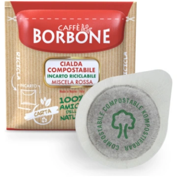 Caffè Borbone 150 Cialde ESE44 caffè Miscela Rossa