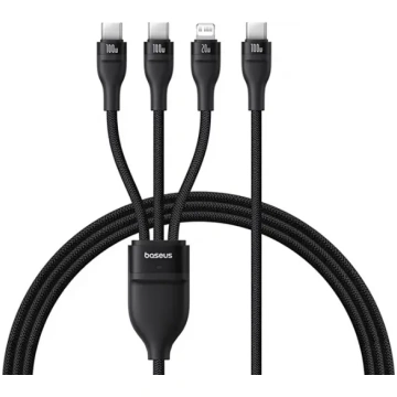 Baseus Flash Series 3 3-in-1 USB Cable 1.5m
