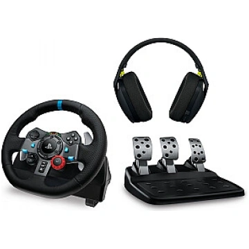 Logitech G29 Driving Force + Logitech G435 Wireles