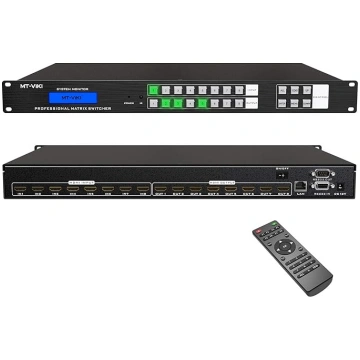 MT-VIKI 4K HDMI matricas slēdzis 8x8 ar tīmekļa va