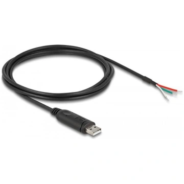Kabel USB Delock USB-A - RS-485 2 m Czarny (63509)