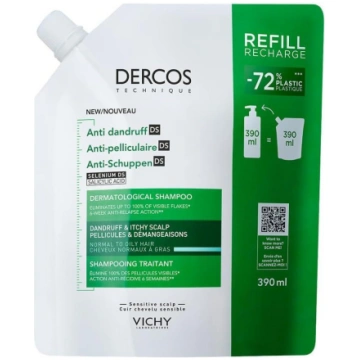 Vichy Dercos Anti-Dandruff Normal To Oily Hair Der