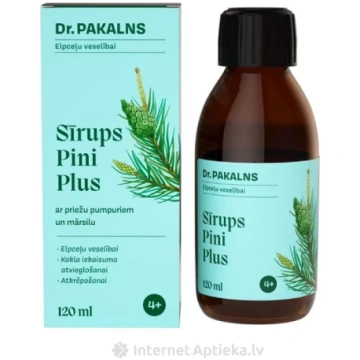 Dr.Pakalns Sīrups Pini Plus, 120 ml