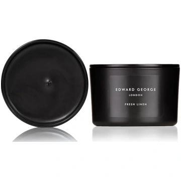 Edward George Fresh Linen mājas aromāta sveču dāva